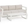 Cod. 0663765 MOSES VAPOR SOFA SET4 W-CUSH YK15